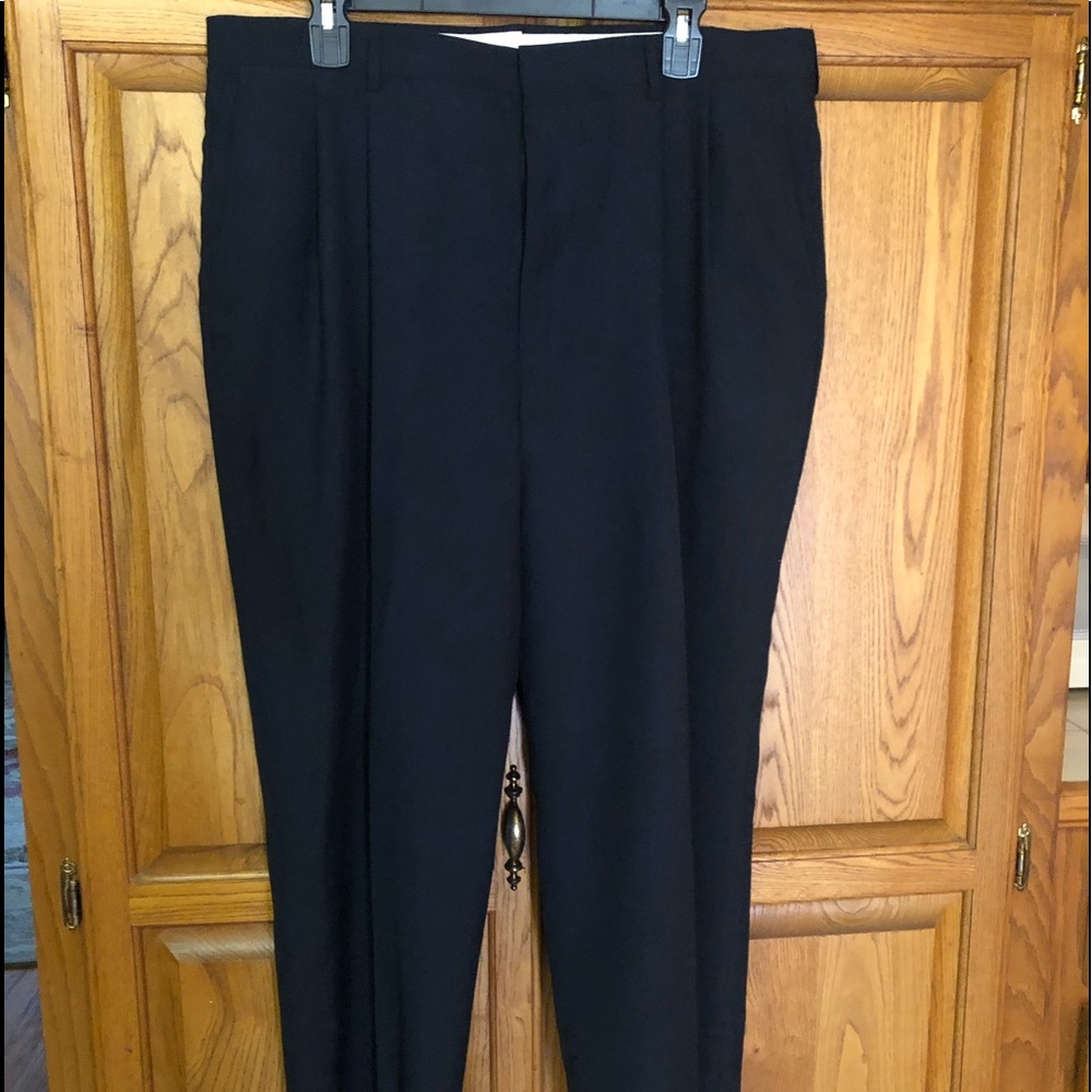 Men’s dress pants and shoes